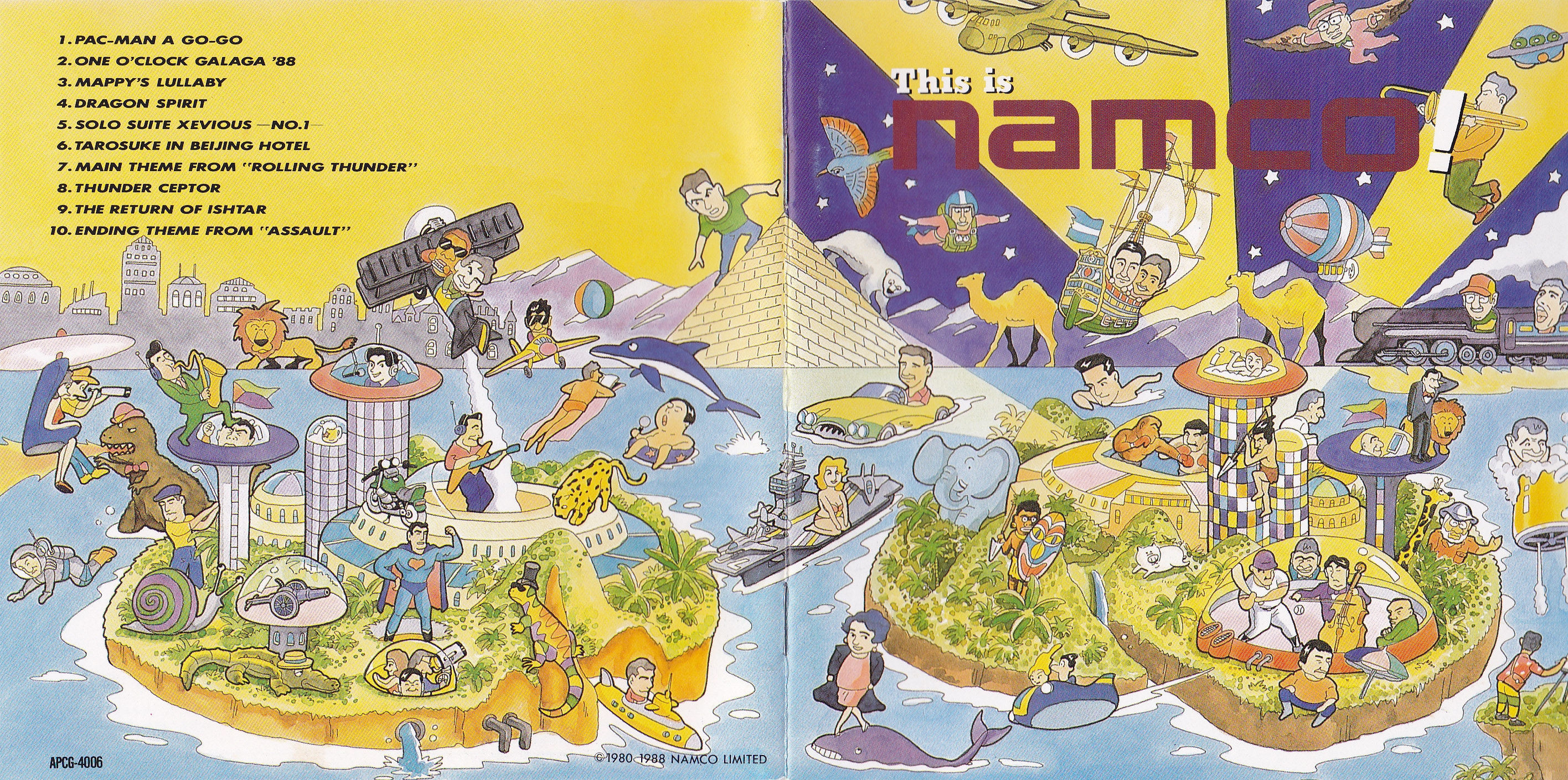 This is NAMCO! (1990) MP3 - Download This is NAMCO! (1990